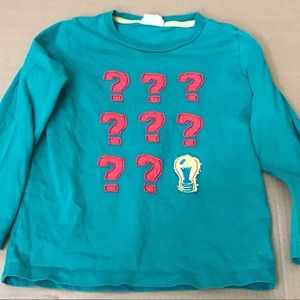 MINI BODEN LIGHT BULB APPLIQUÉ SHIRT BOYS 4-5 YRS